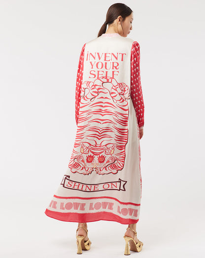 Maya Maxi Rouge-jurk